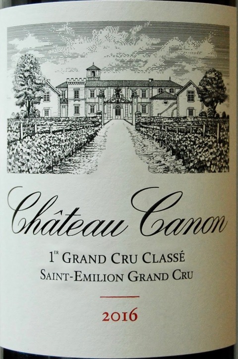 Chateau Canon, Chateau Canon, 2016 : ワイン飲んだくれ日記