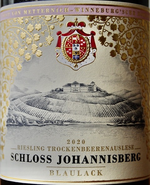 飲料・酒 SCHLOSS JOHANNISBERG 2020年 白 750ml 中甘口