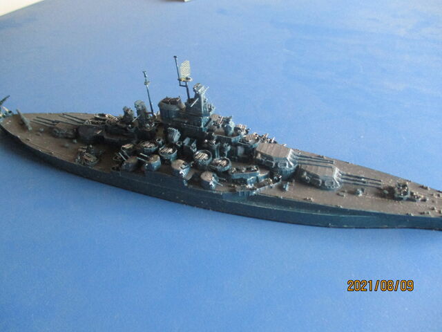 アメリカ海軍 戦艦「カリフォルニア」1945 1/700 ピットロード