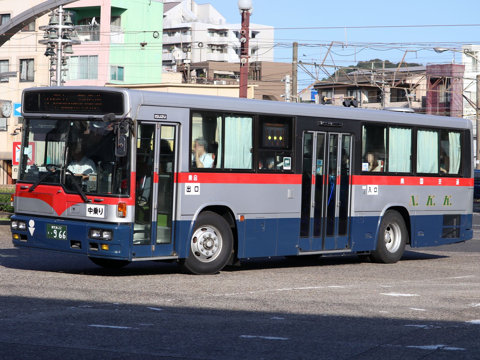 南国交通 966 海峡を越えた先には