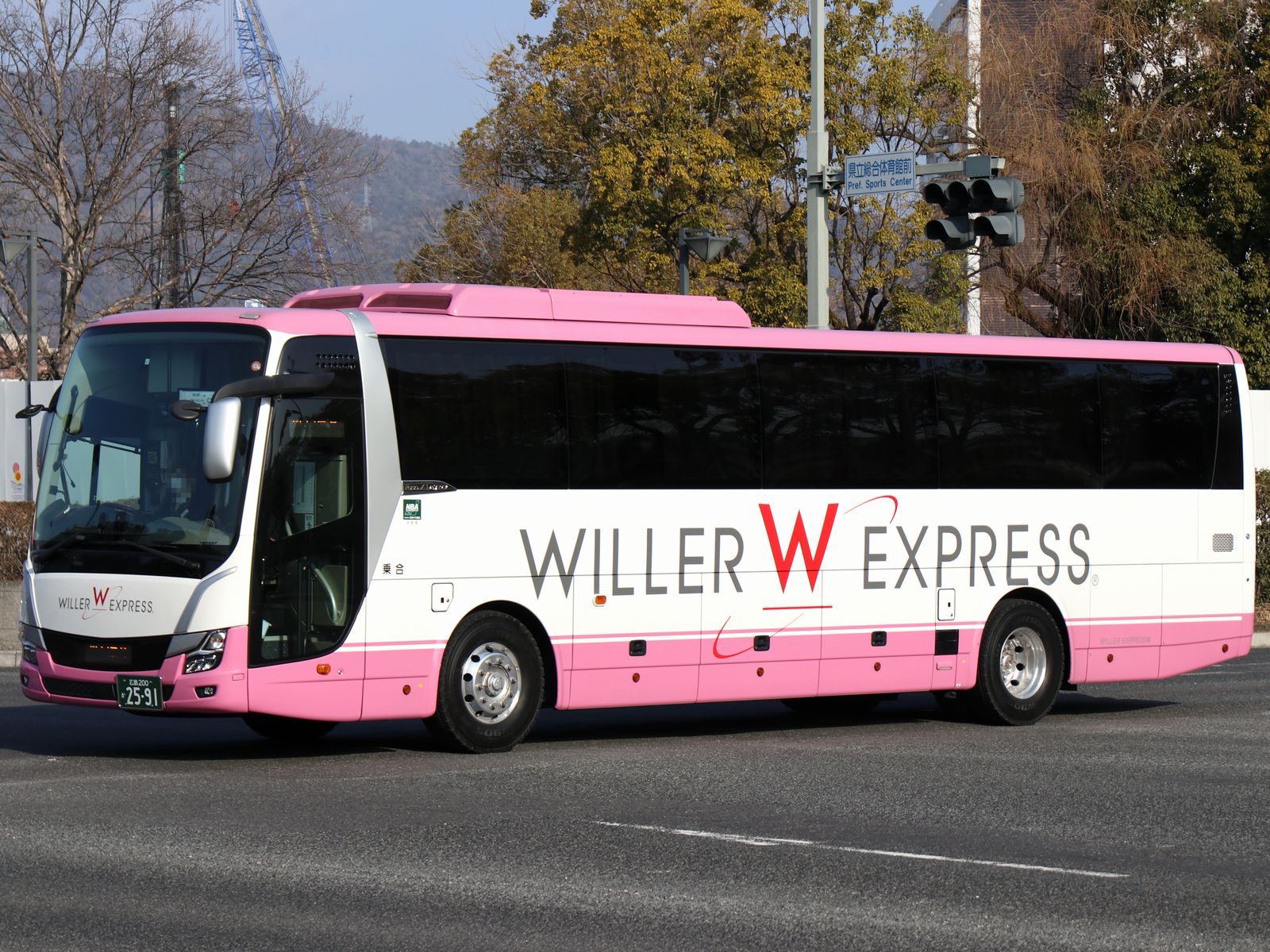 Willer Express 2591 海峡を越えた先には Willer Express 2591 海峡を越えた先には