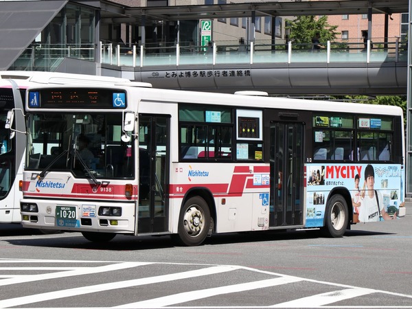 西日本鉄道 9138 : 海峡を越えた先には