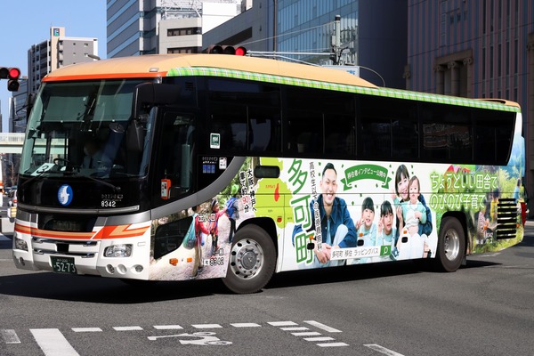 神姫バス 8342 : 海峡を越えた先には