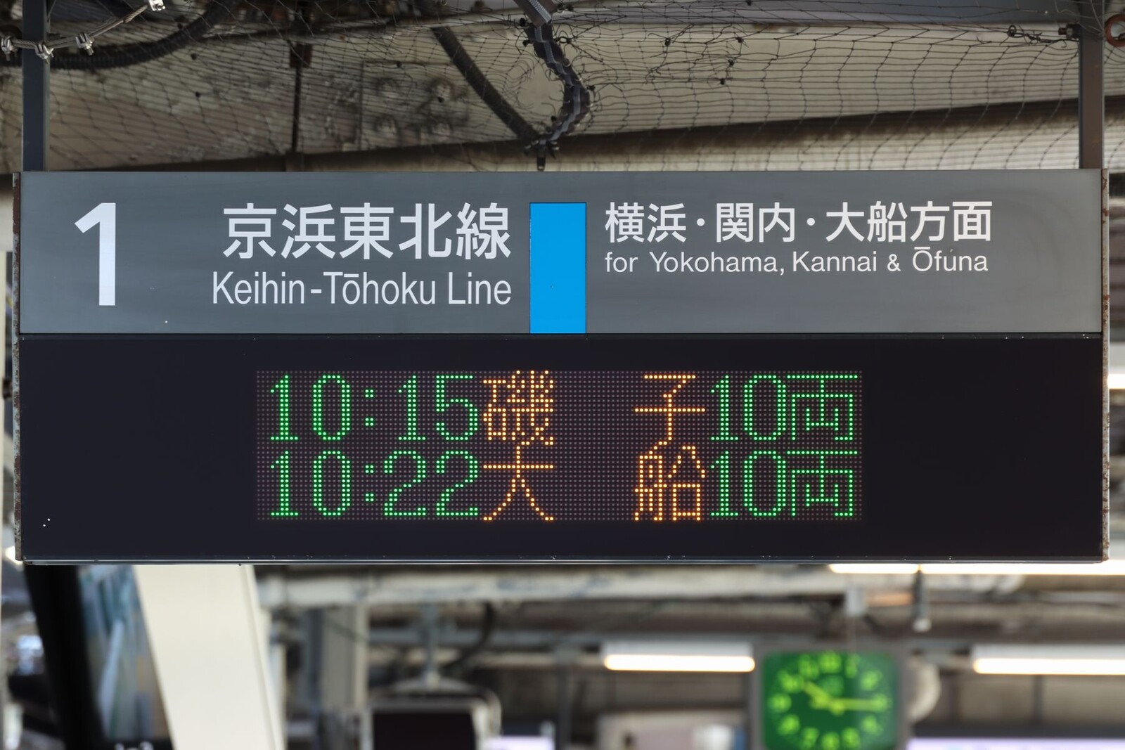 JR京浜東北線・横浜線 東神奈川駅 : 海峡を越えた先には