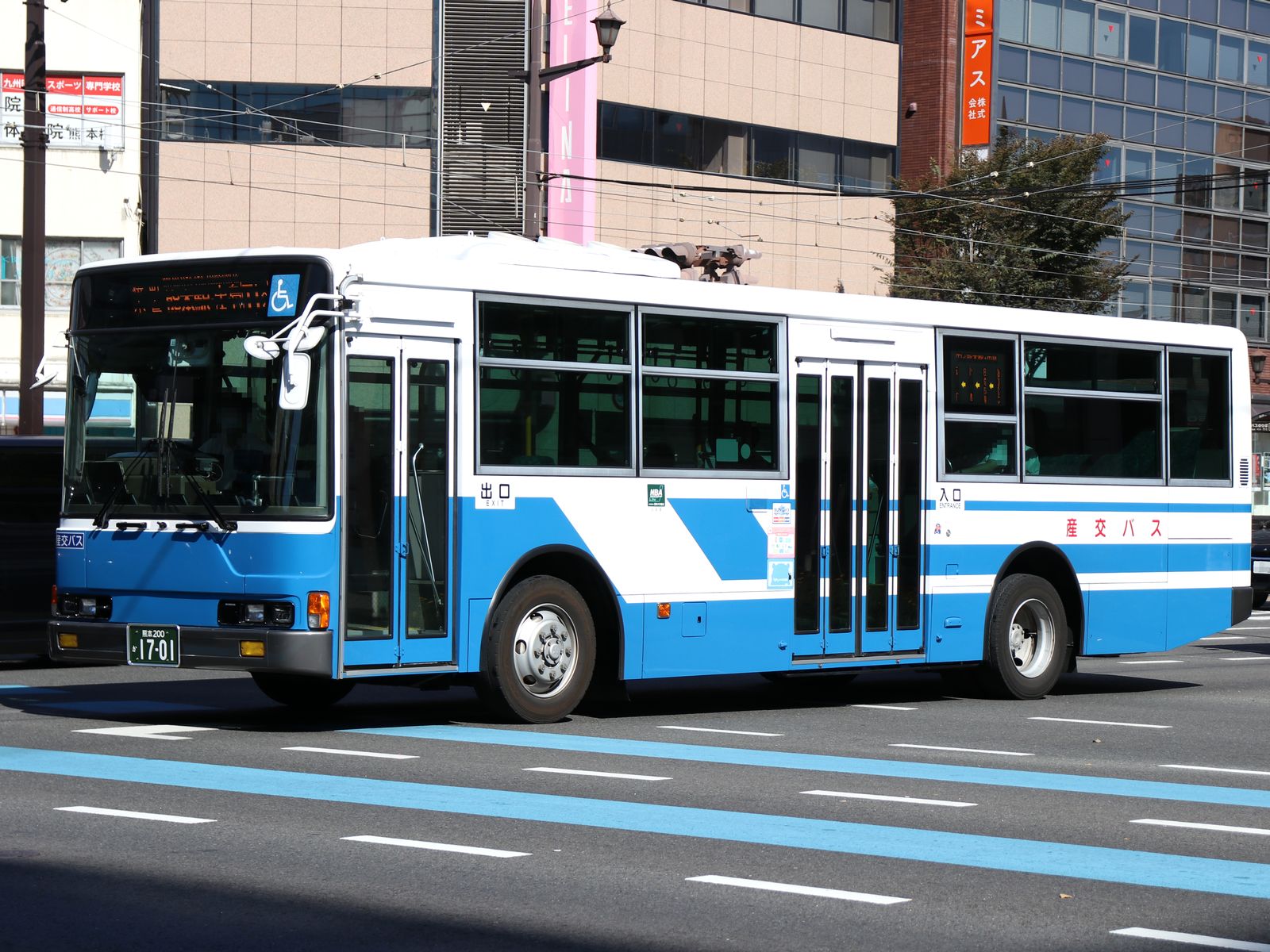 九州産交バス 1701 海峡を越えた先には