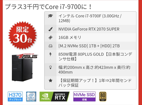 【朗報】ワイ、コスパ抜群のゲーミングPCを購入してご満悦