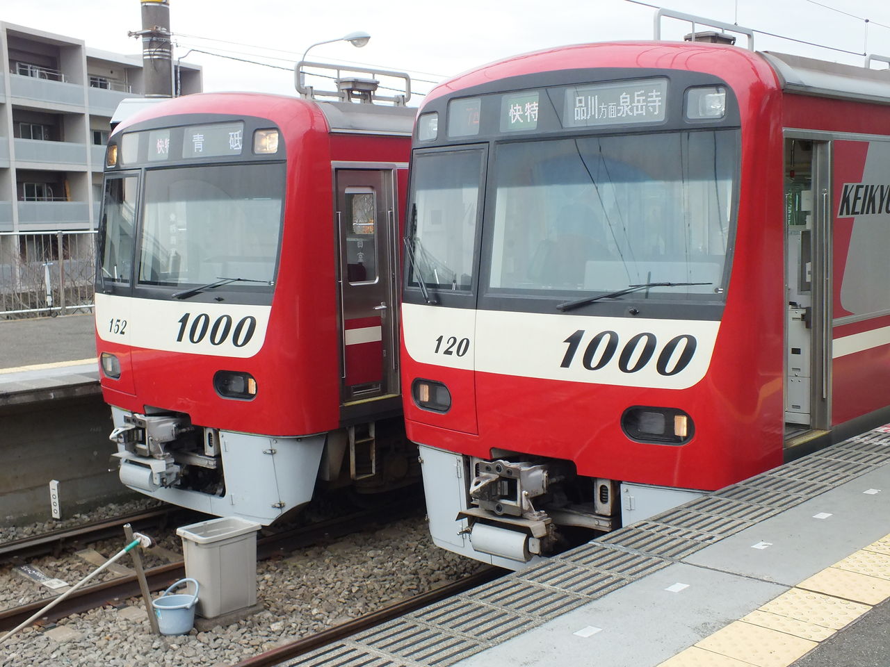 Led表示の 品川方面泉岳寺 新 京急線撮影紀