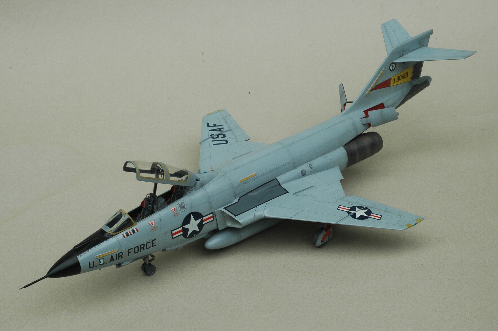 F101ブーヴー(モノグラム、1/48) : 工房ウィング・ワン F101ブーヴー(モノグラム、1/48) : 工房ウィング・ワン