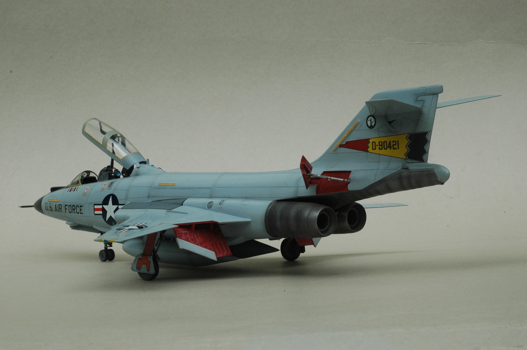 F101ブーヴー(モノグラム、1/48) : 工房ウィング・ワン F101ブーヴー(モノグラム、1/48) : 工房ウィング・ワン
