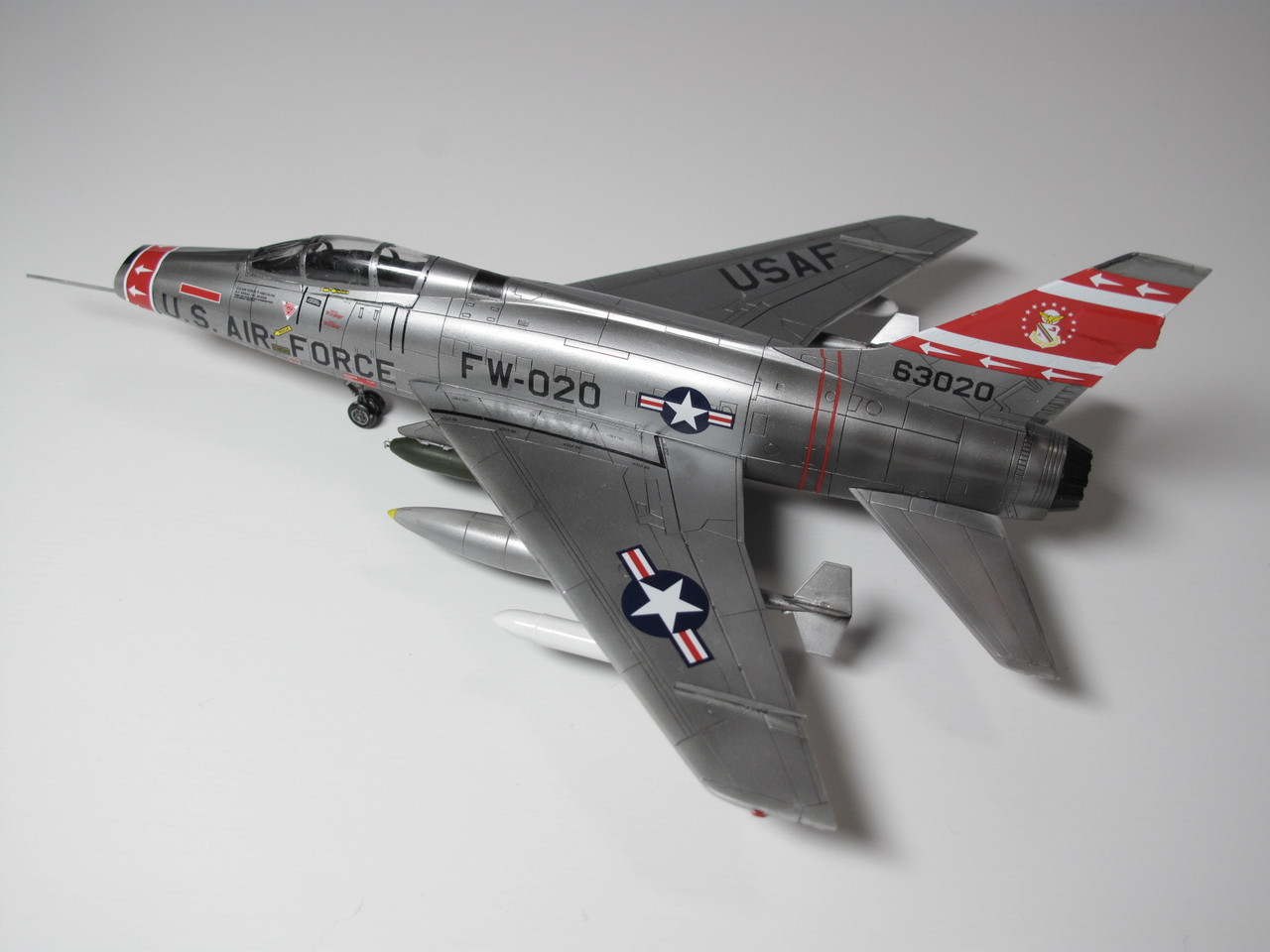 ウイングクラブ　F-100D スーパーセイバー　1/32 F-100D スーパーセイバー : WING9 Engage！