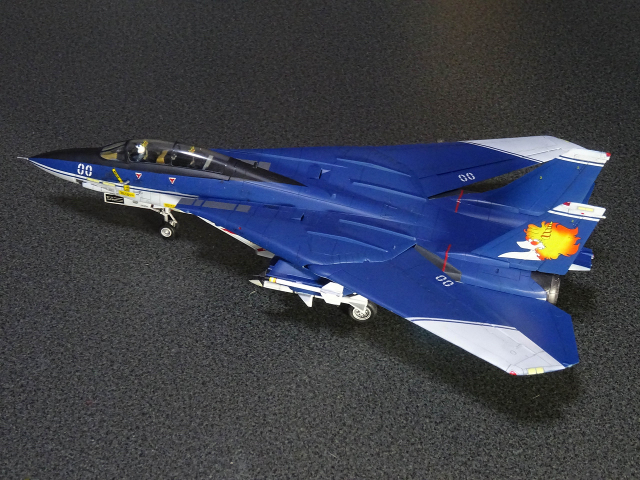 エリア88」 F-8E クルーセイダー `風間真` (プラモデル
