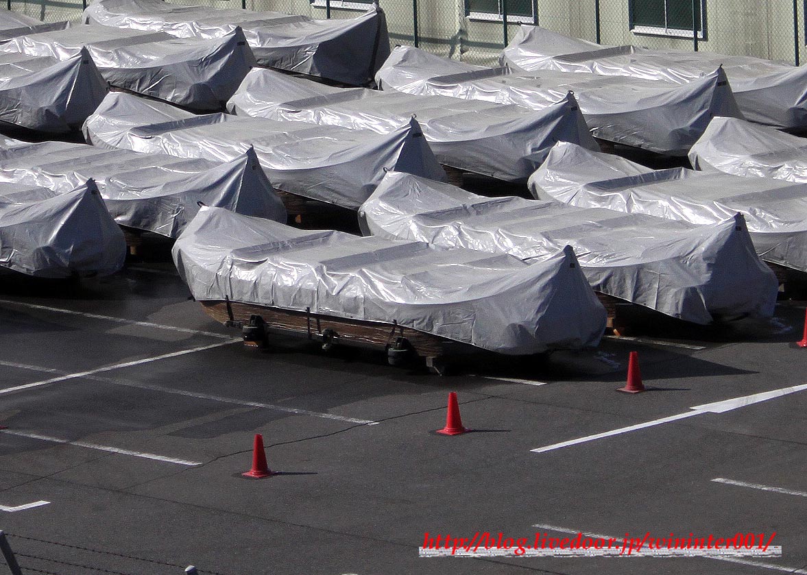 冬のリゾートラインの車窓から見えるパークの裏側 ｔｄｒな生活 Ooｏ