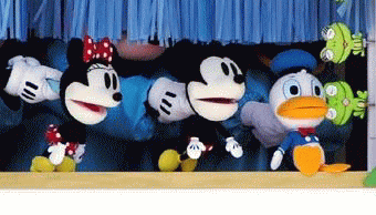 スーパードゥーパージャンピンタイム」のパペット達。 : TDRな生活