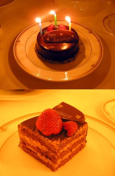 ホテルミラコスタのルームサービスのケーキ ｔｄｒな生活 Ooｏ