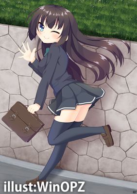 original_ohayo!-kurokami-seihuku_blog