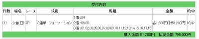 競馬1鞍日