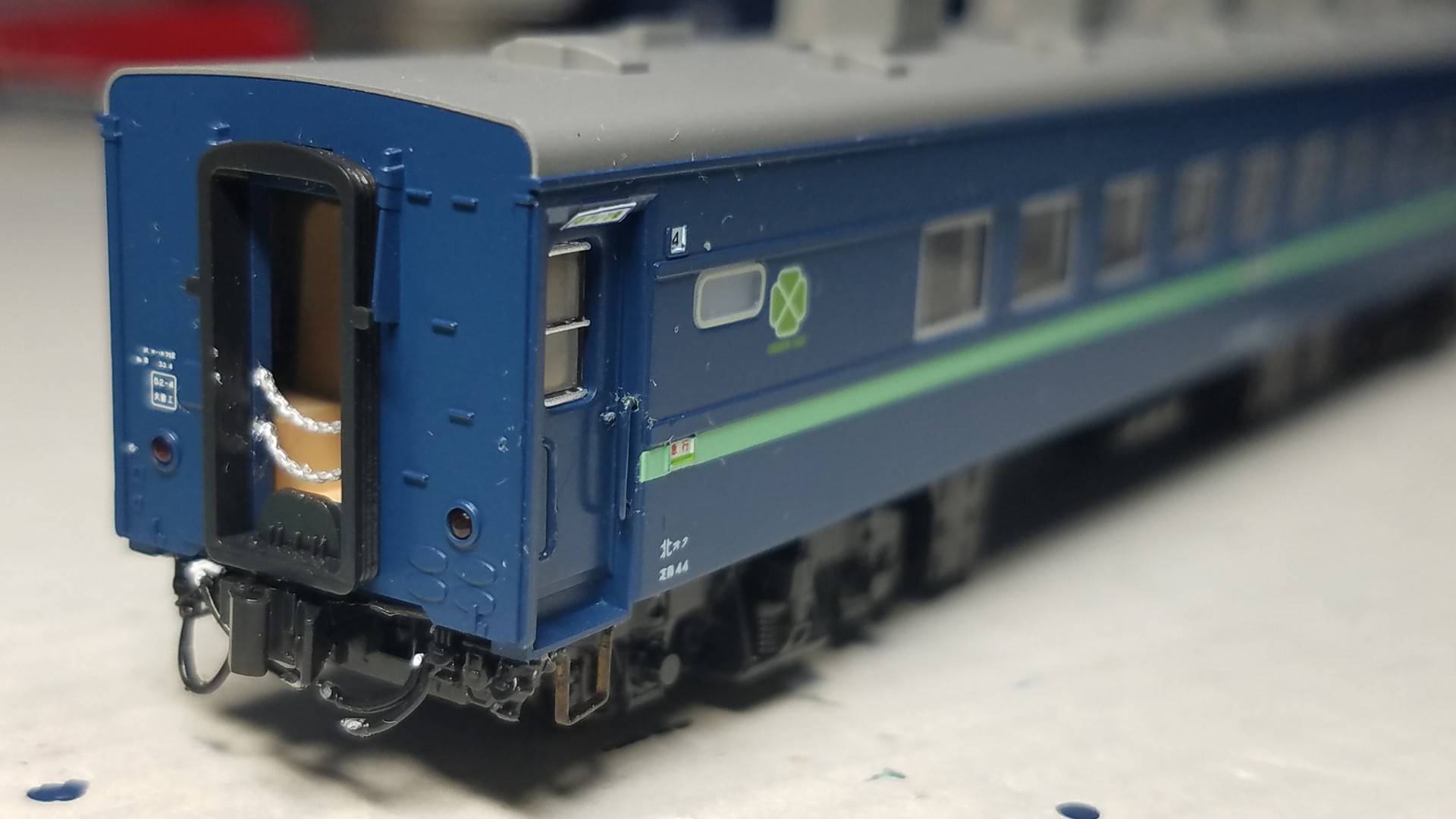 急行津軽 スロフ62の加工整備 +追加整備しました。 : (仮称 急行津軽 スロフ62の加工整備 +追加整備しました。 : (仮称