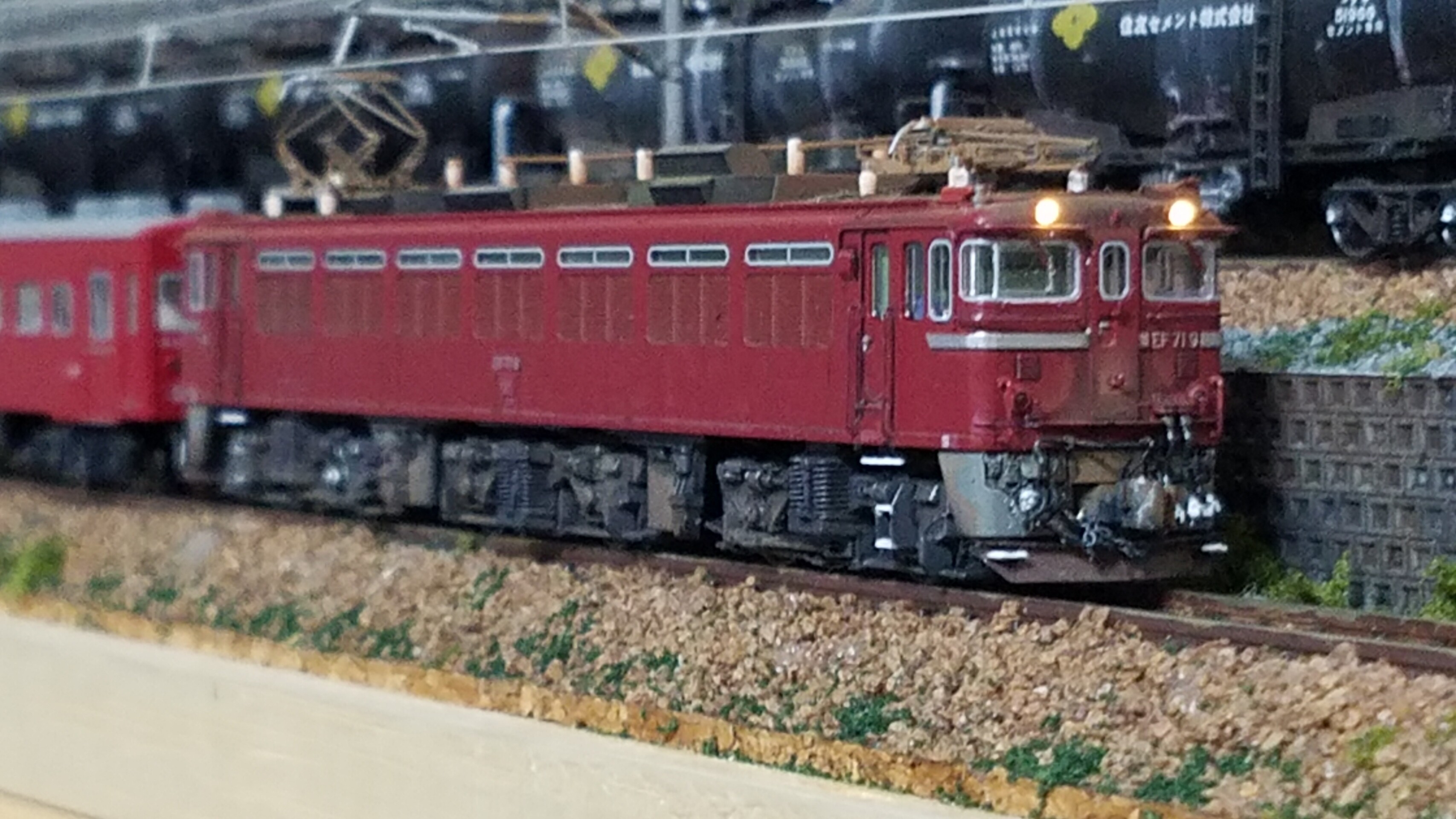 EF71 9 号機[福] 続きです→ : （仮称）東北本線 岩 機関区