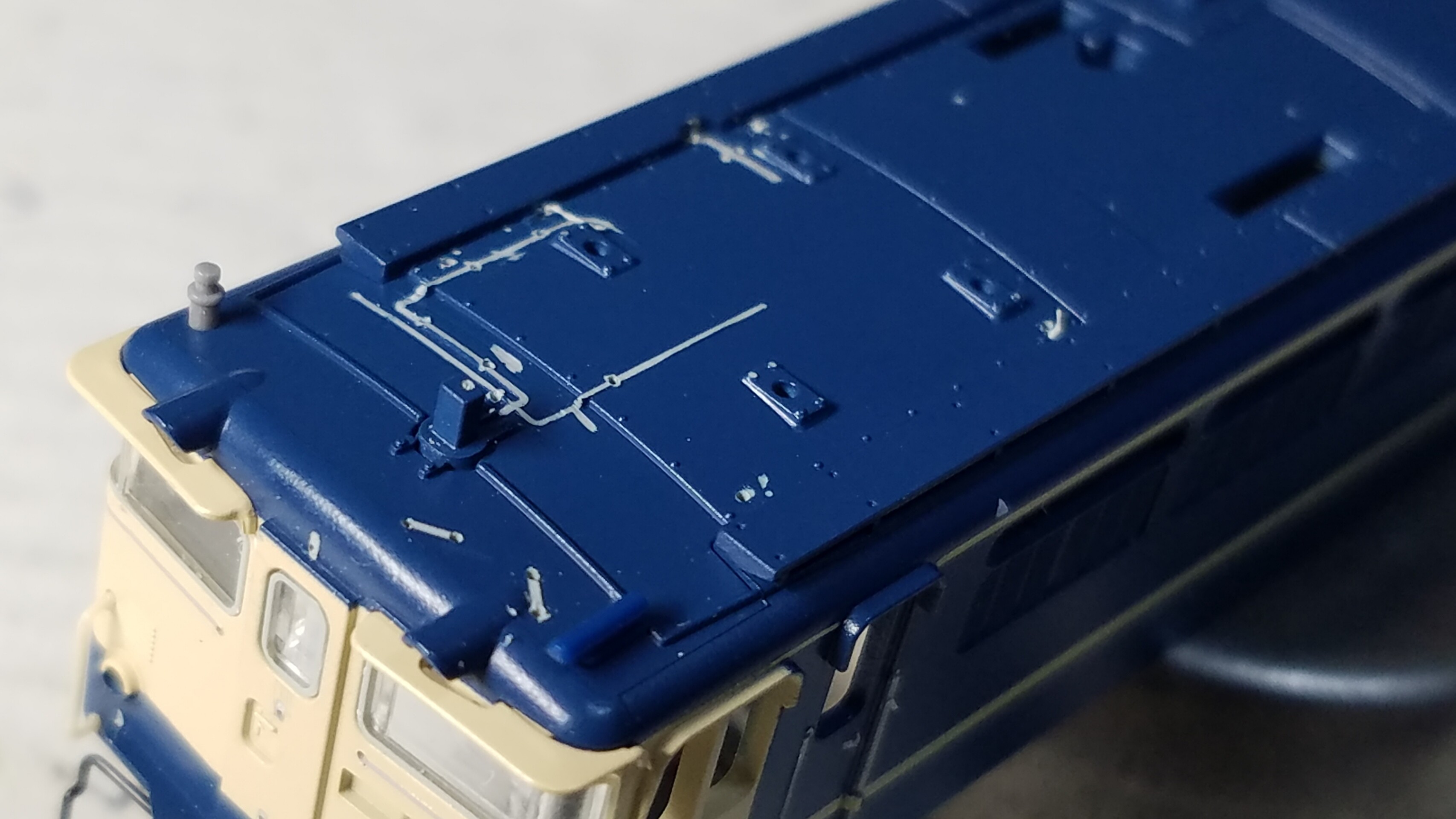 Kato 3089-1 EF65 1000 前期形の精密加工整備 その② : （仮称