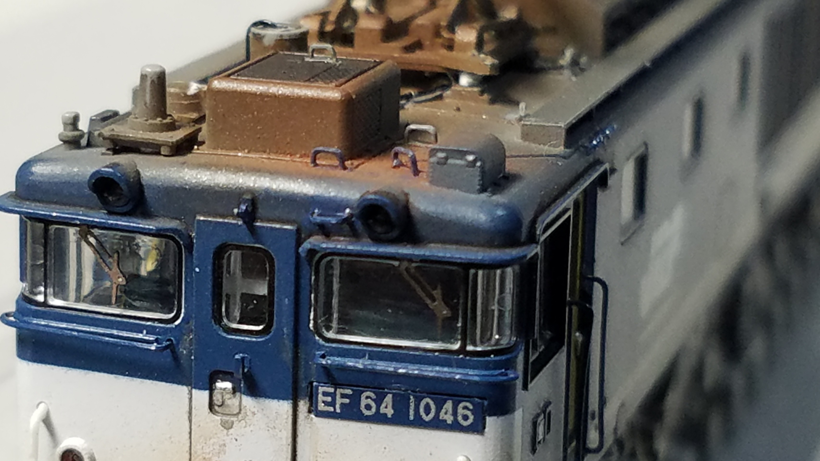 Kato 3023-5 EF64 1000 JR貨物 広島更新色タイプの追加加工整備 Kato 3023-5 EF64 1000 JR貨物 広島更新色タイプの追加加工整備