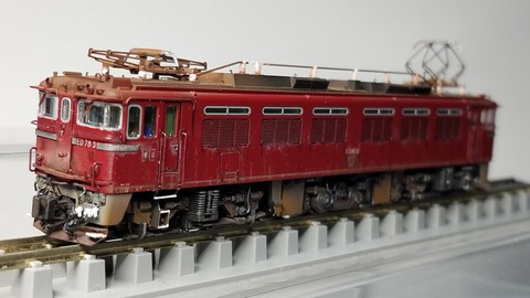 KATO　　JR ED79 8号機　メイクアップ・精密加工品 KATO JR ED79 8号機 メイクアップ・精密加工品
