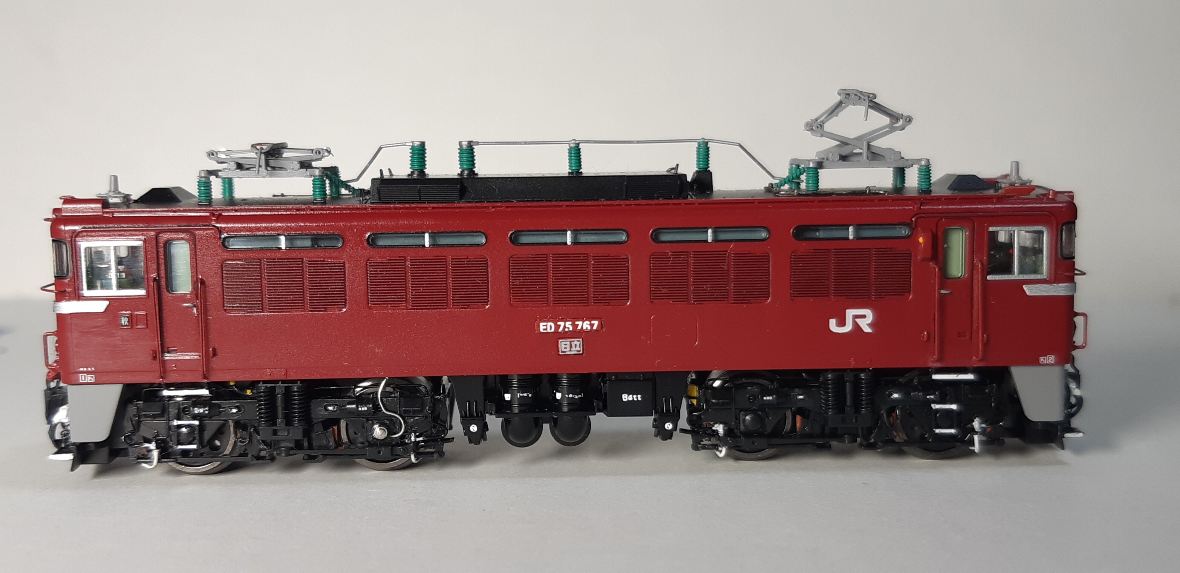 TOMIX 7157 ED75 700 後期型の精密加工整備 767号機にする その TOMIX 7157 ED75 700 後期型の精密加工整備 767号機にする その