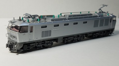 Kato 3065-5 EF510 500 JR貨物色（銀）の加工整備 その③