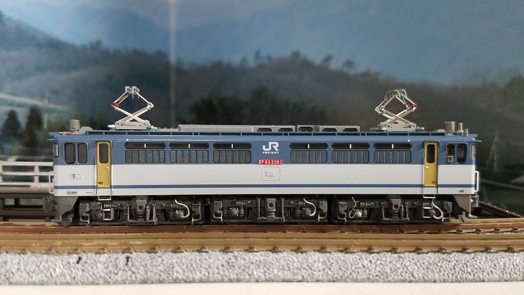Kato 3061-4 EF65 2063 JR貨物2次更新色の加工整備③全検出場 Kato 3061-4 EF65 2063 JR貨物2次更新色の加工整備③全検出場