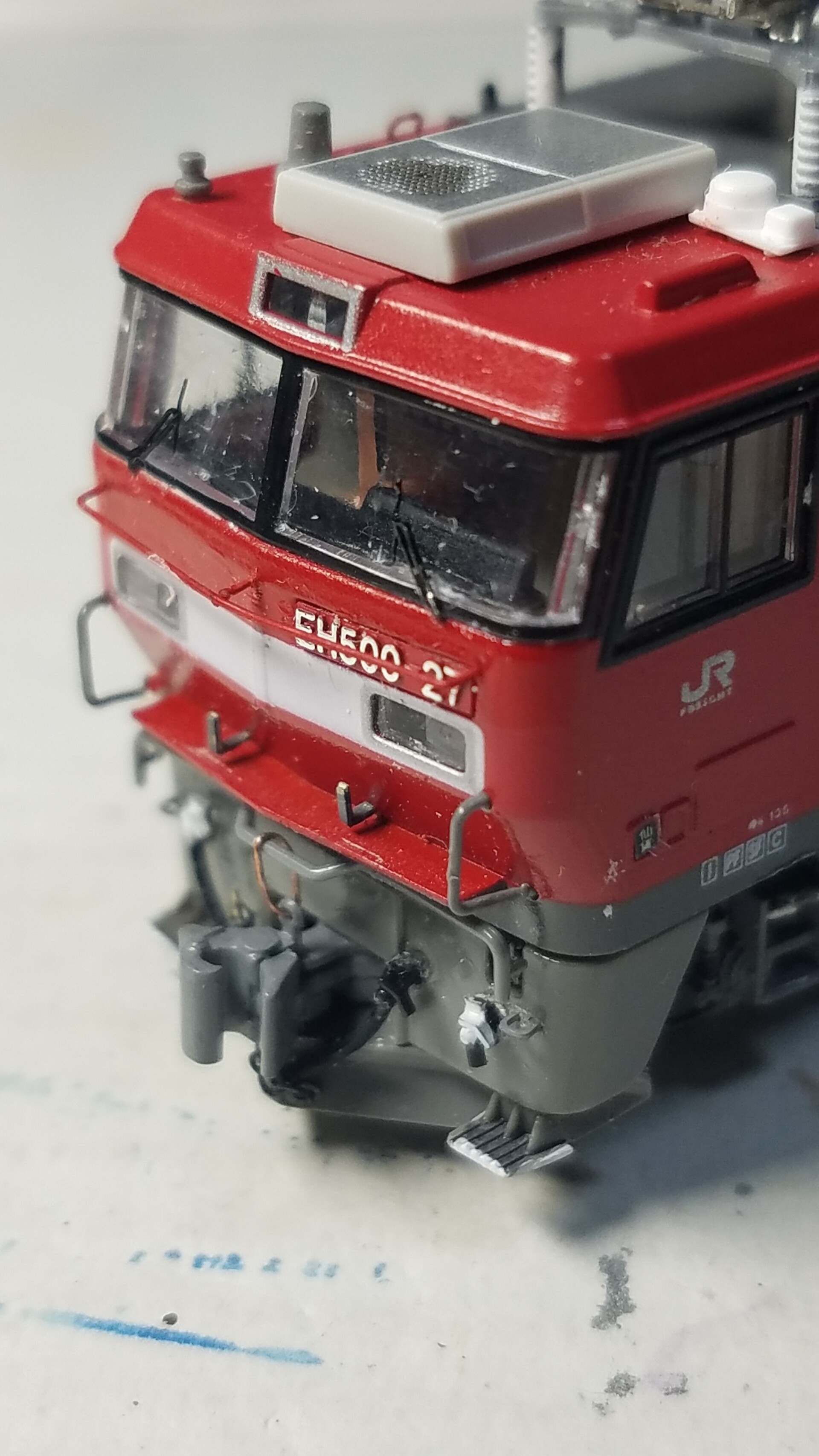 Kato 3037-1 EH500 3次形の追加加工整備 その③ : （仮称）東北本線 岩 ...