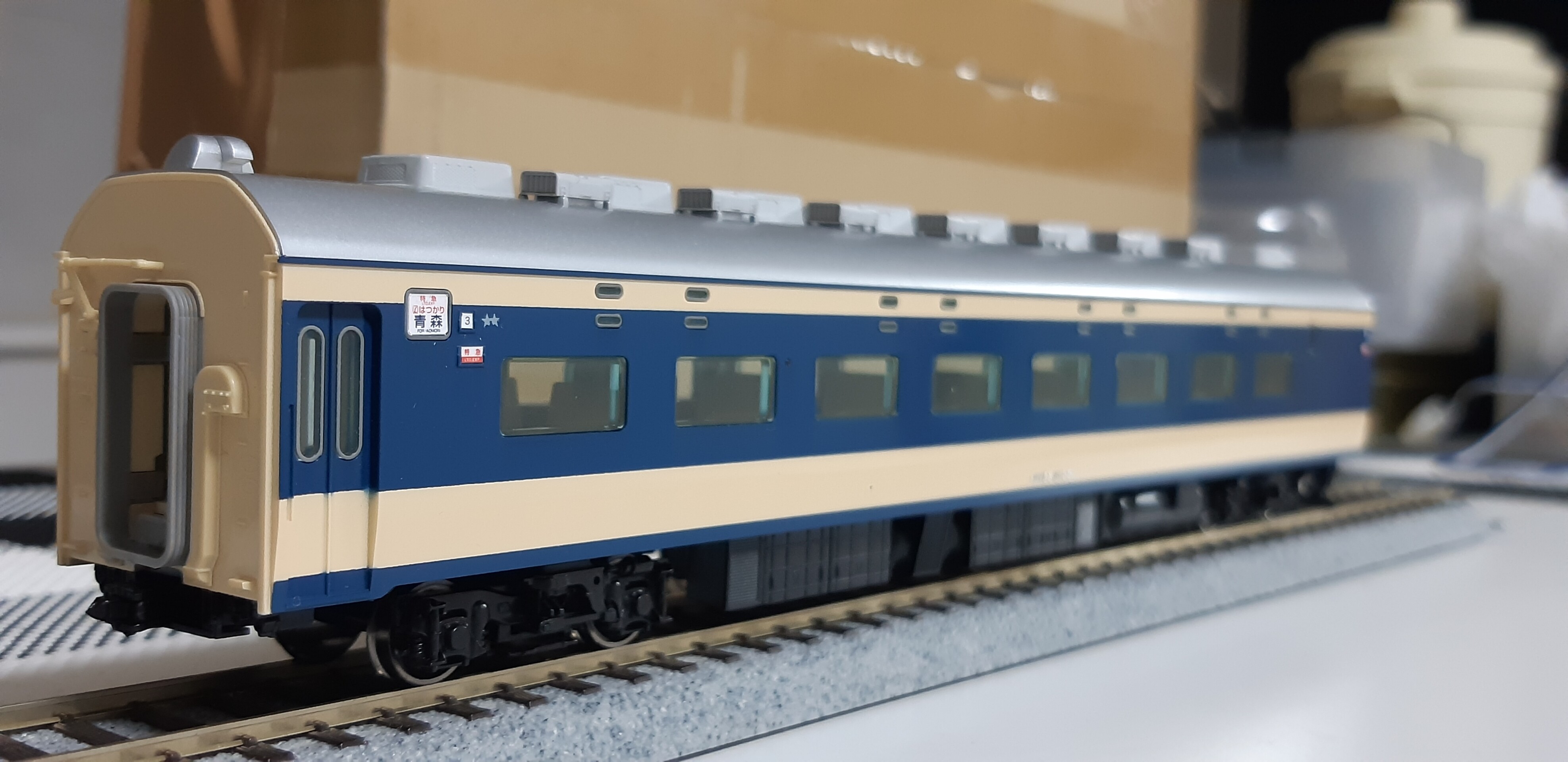 TOMIX HO-019 国鉄 583系 13両フル編成の精密加工整備 その④