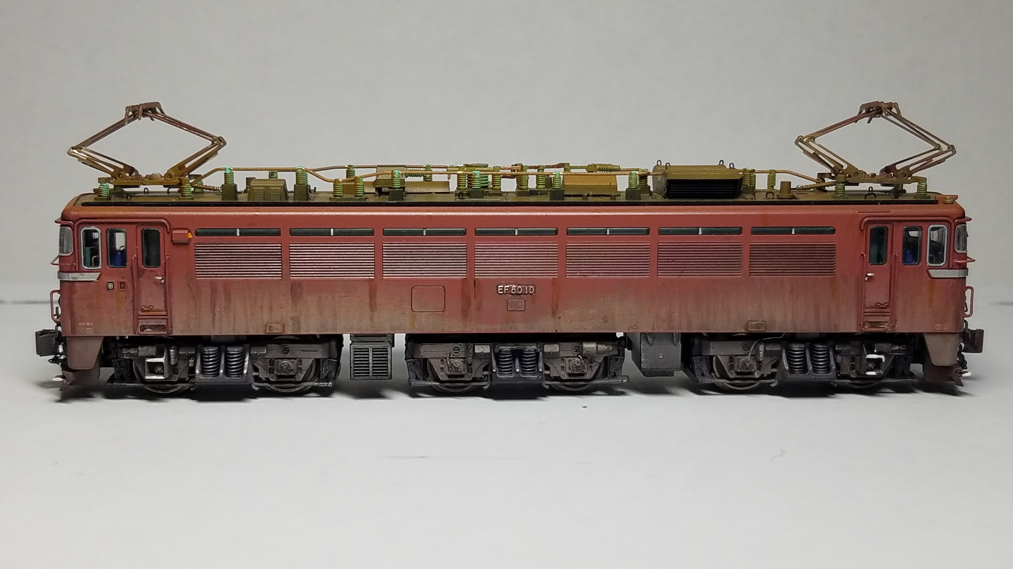 Kato 3064-1 EF80 1次形の追加加工整備 その③完成 : （仮称