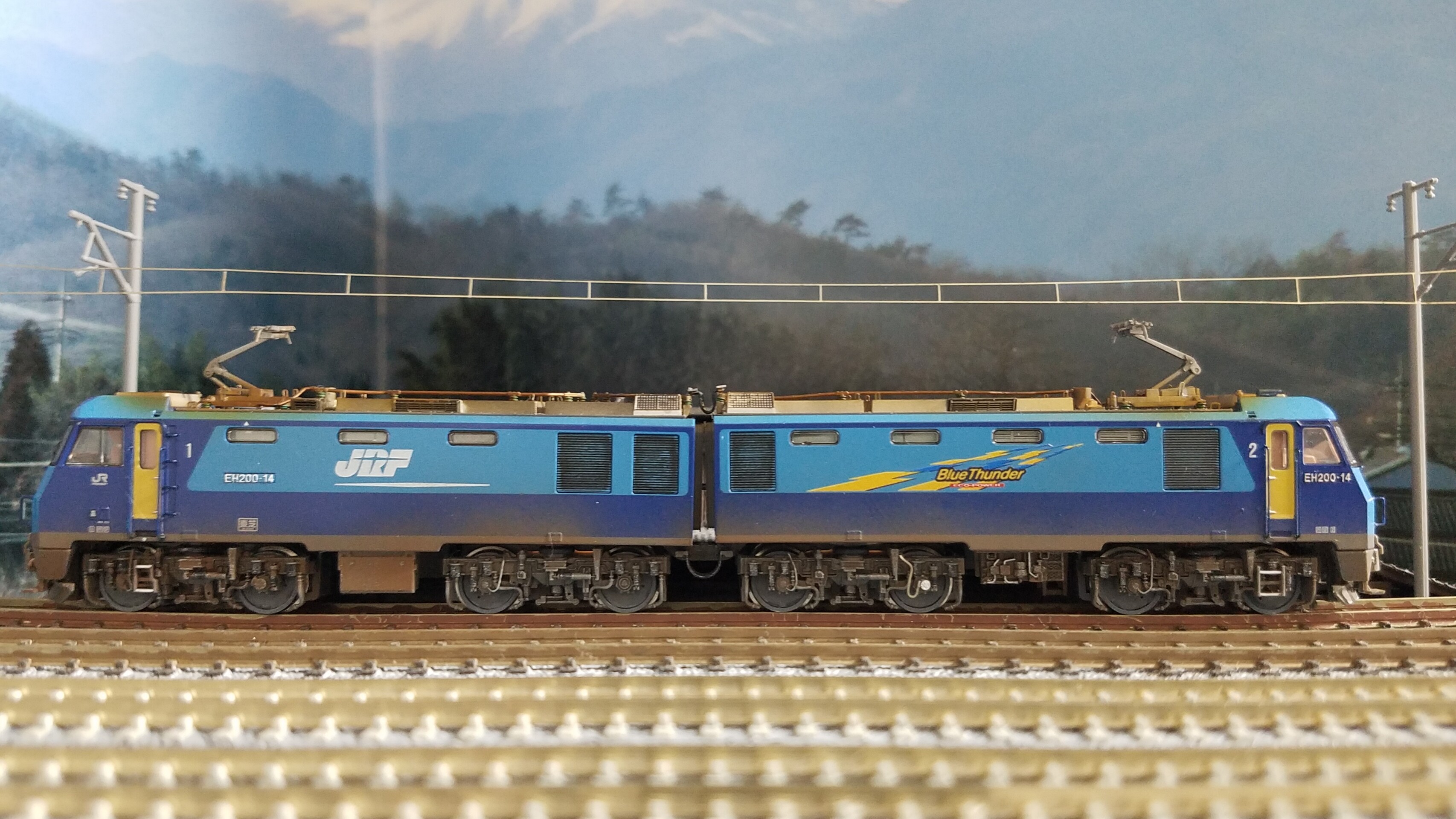 EH200 14号機『高』続きです→ : (仮称)東北本線 岩○機関区 EH200 14号機『高』続きです→ : (仮称)東北本線 岩○機関区
