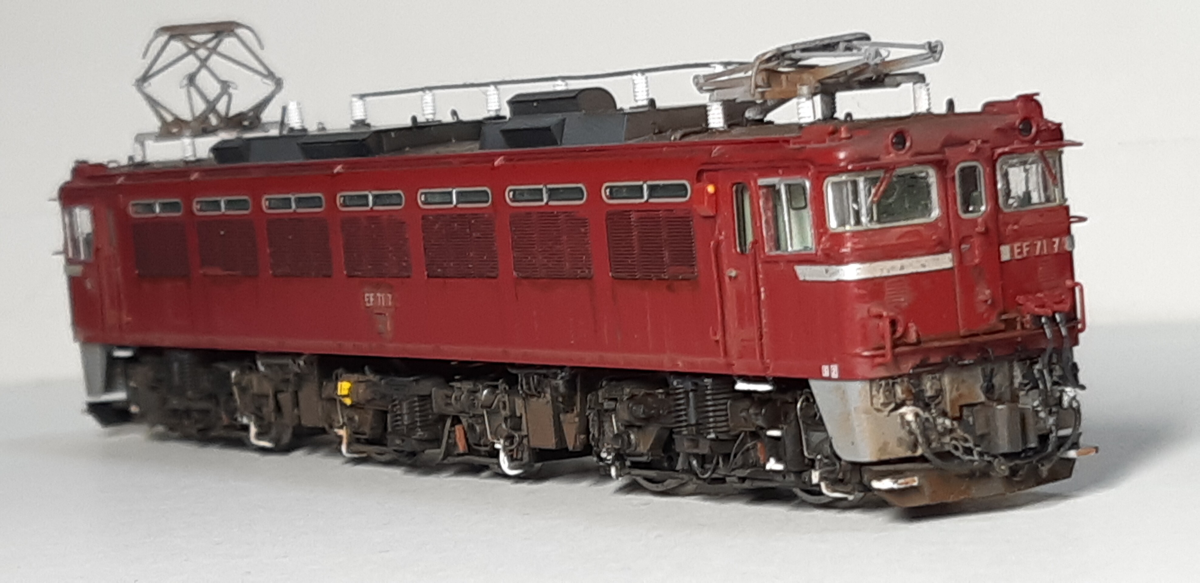 TOMIX 7151 EF71 1次形 7号機サッシ窓の修理 : (仮称)東北本線 TOMIX 7151 EF71 1次形 7号機サッシ窓の修理 : (仮称)東北本線