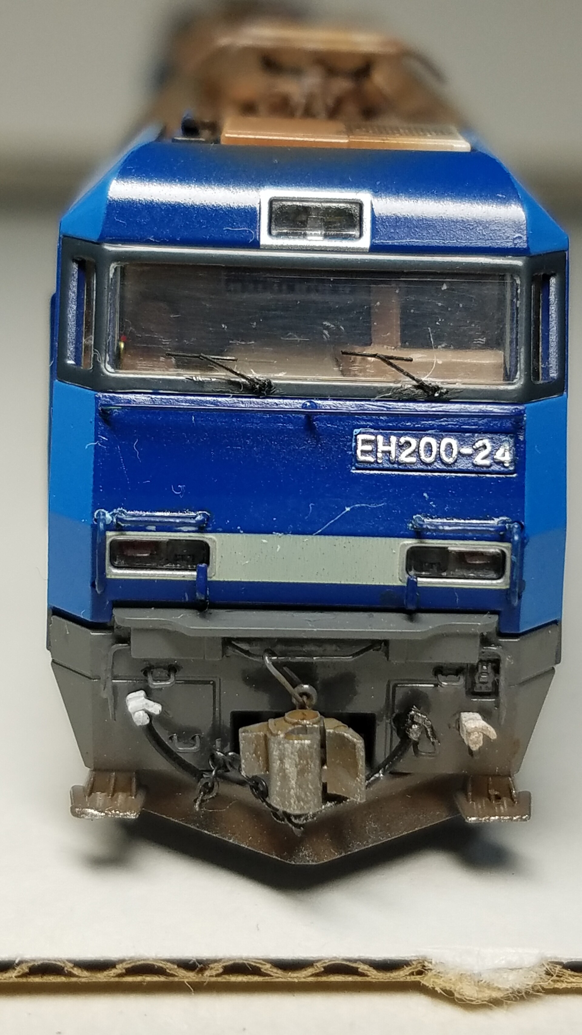 Kato 3045-1 EH200 量産形の加工整備 その④完成 : （仮称）東北本線