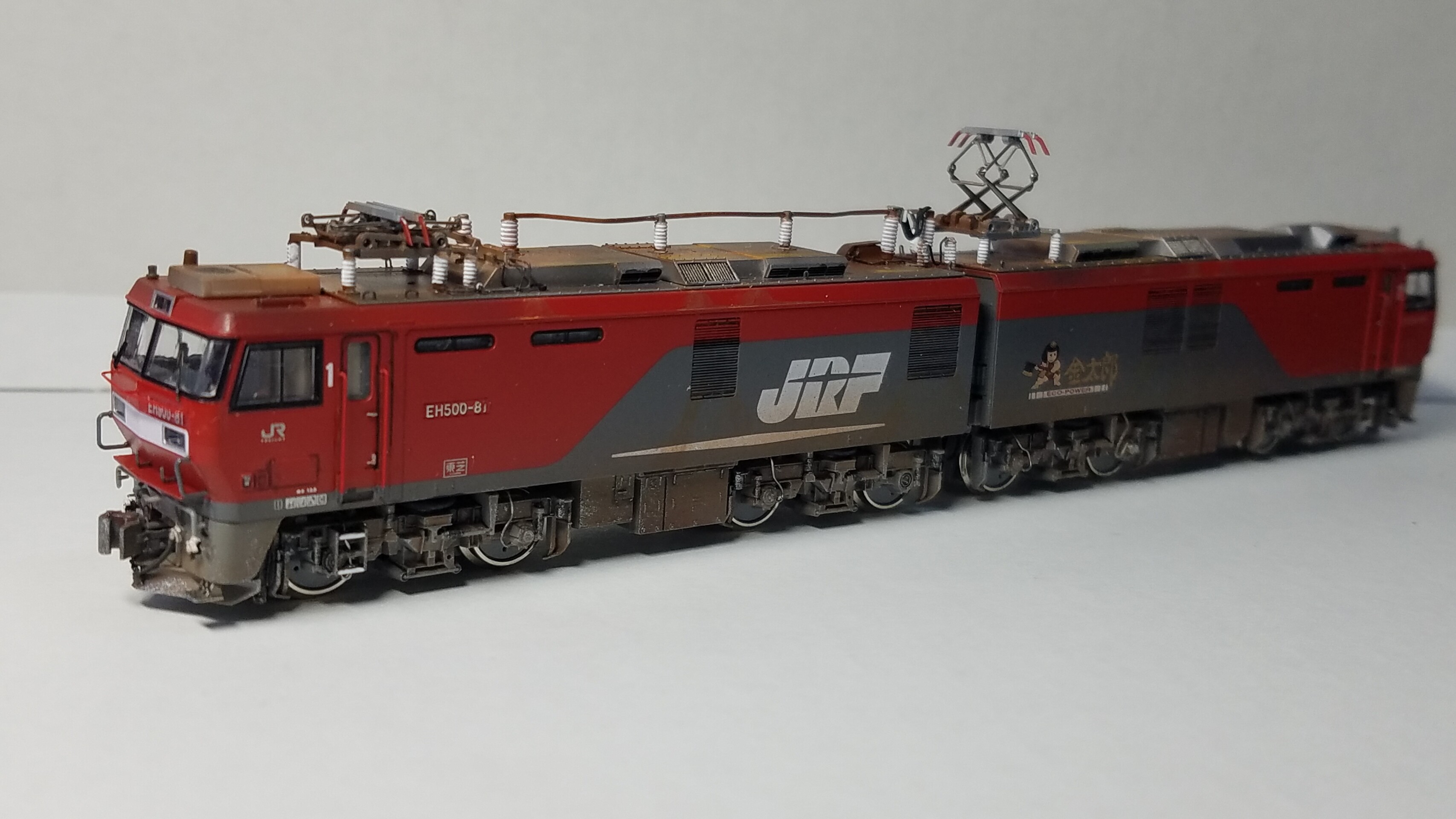 Kato 3037-2 EH500 3次形後期仕様の加工整備 その⑤完成