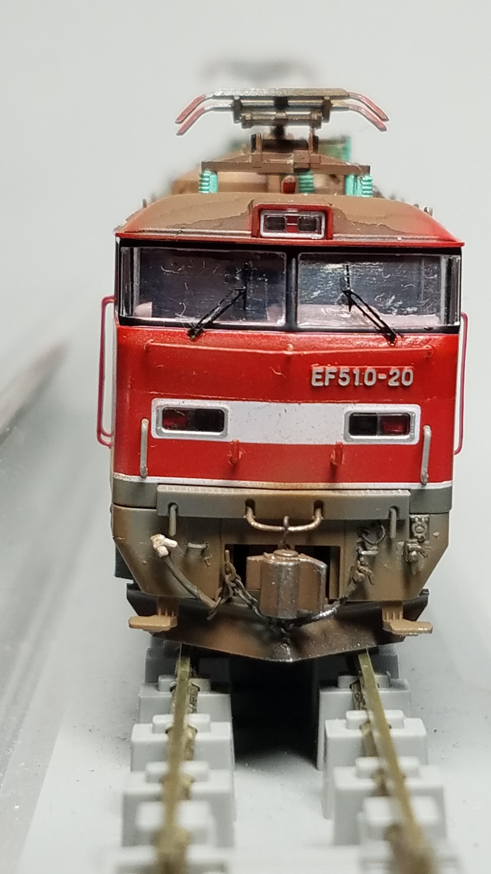 Kato 3059 EF510 0 の加工整備 その④完成 : （仮称）東北本線