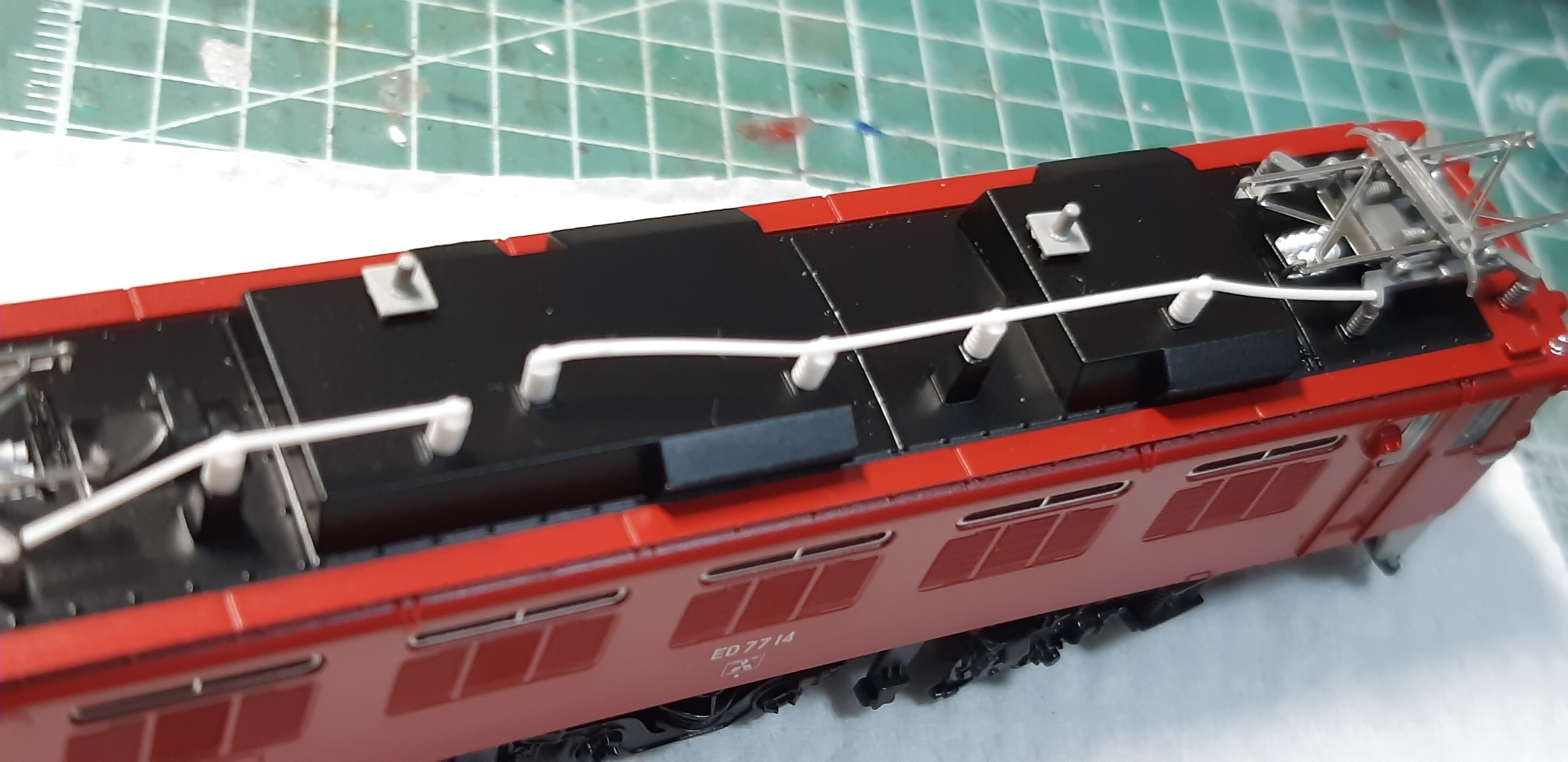 マイクロエース A0185 ED77-14 無線アンテナ付 の精密加工 その