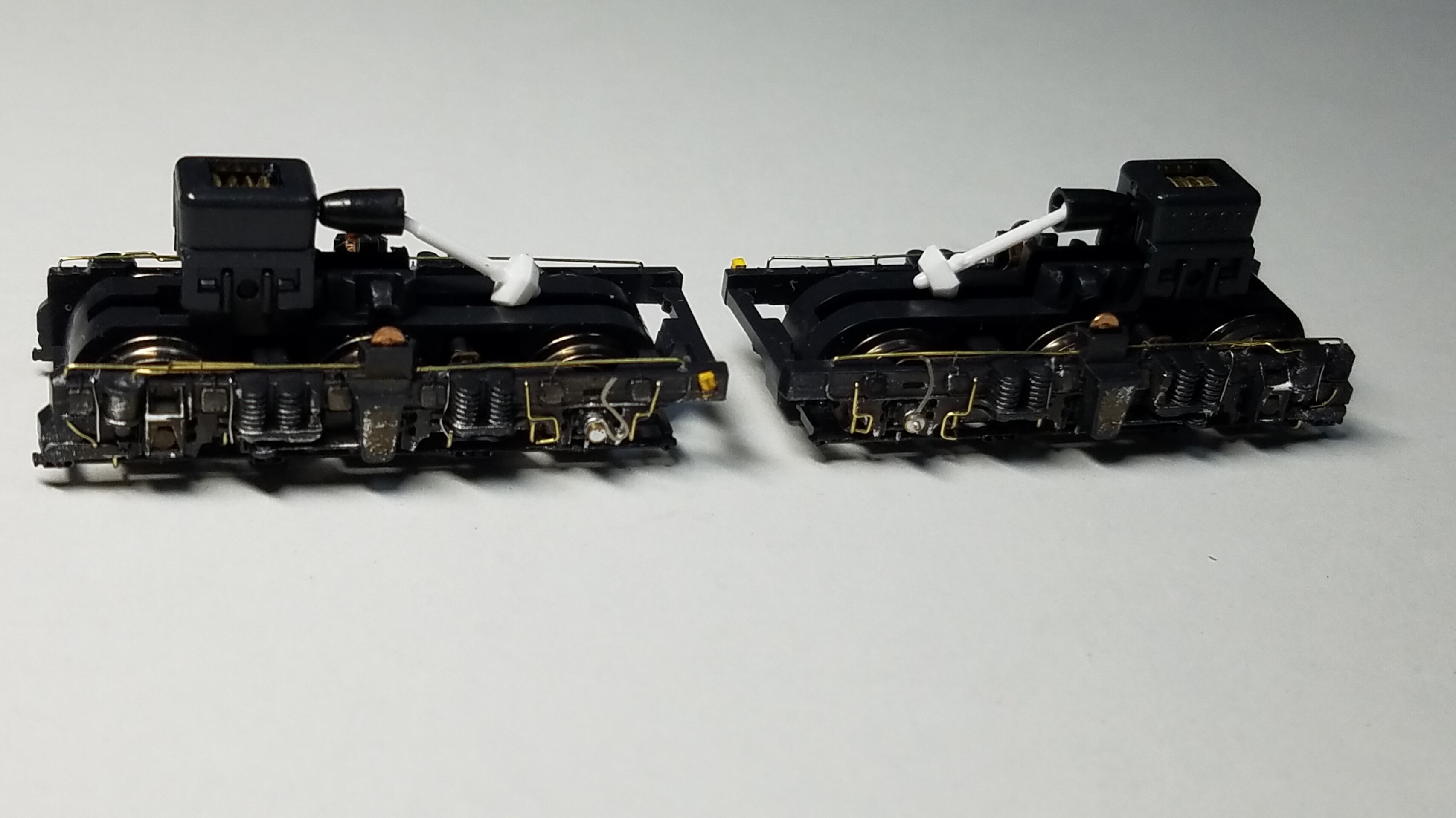 Kato 3058-1 EF62 前期形 11号機の追加台車の精密加工整備 : （仮称