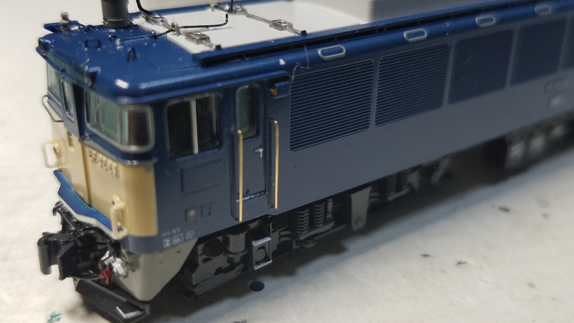 Kato 3058-1 EF62前期形の加工整備 その3 完工 : （仮称）東北本線 岩