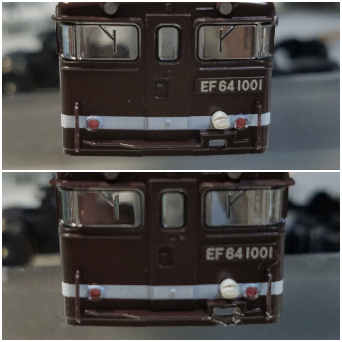 Kato 3023-3 EF64 1001 の加工整備その① : （仮称）東北本線 岩○機関区