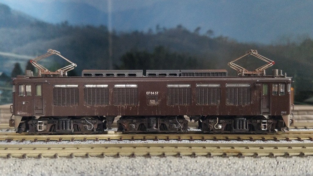 Kato3041-3 EF64 37茶色のヘッドライトLED化&プチ加工 : (仮称 Kato3041-3 EF64 37茶色のヘッドライトLED化&プチ加工 : (仮称