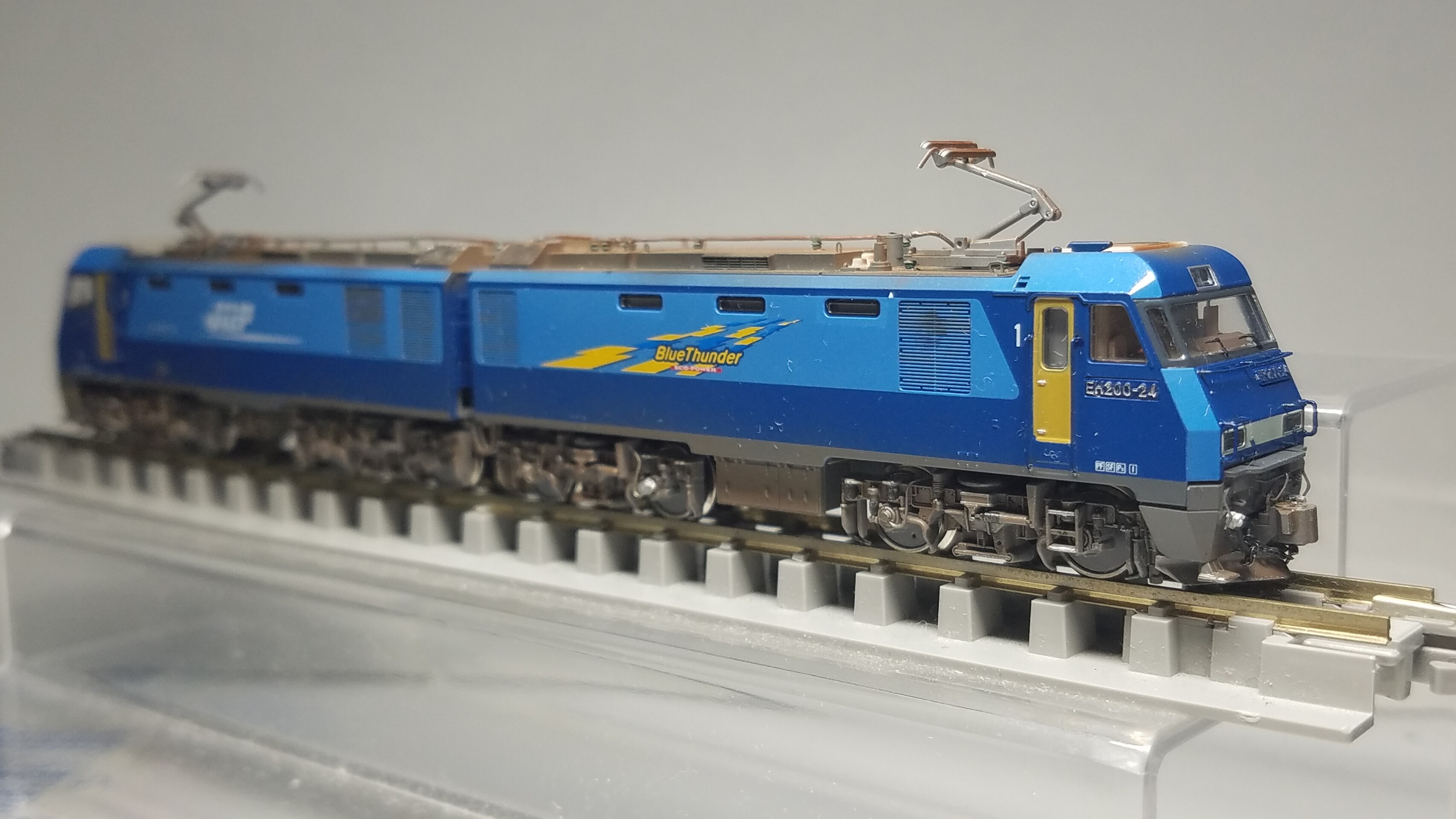 Kato 3045-1 EH200 量産形の加工整備 その④完成 : （仮称）東北本線