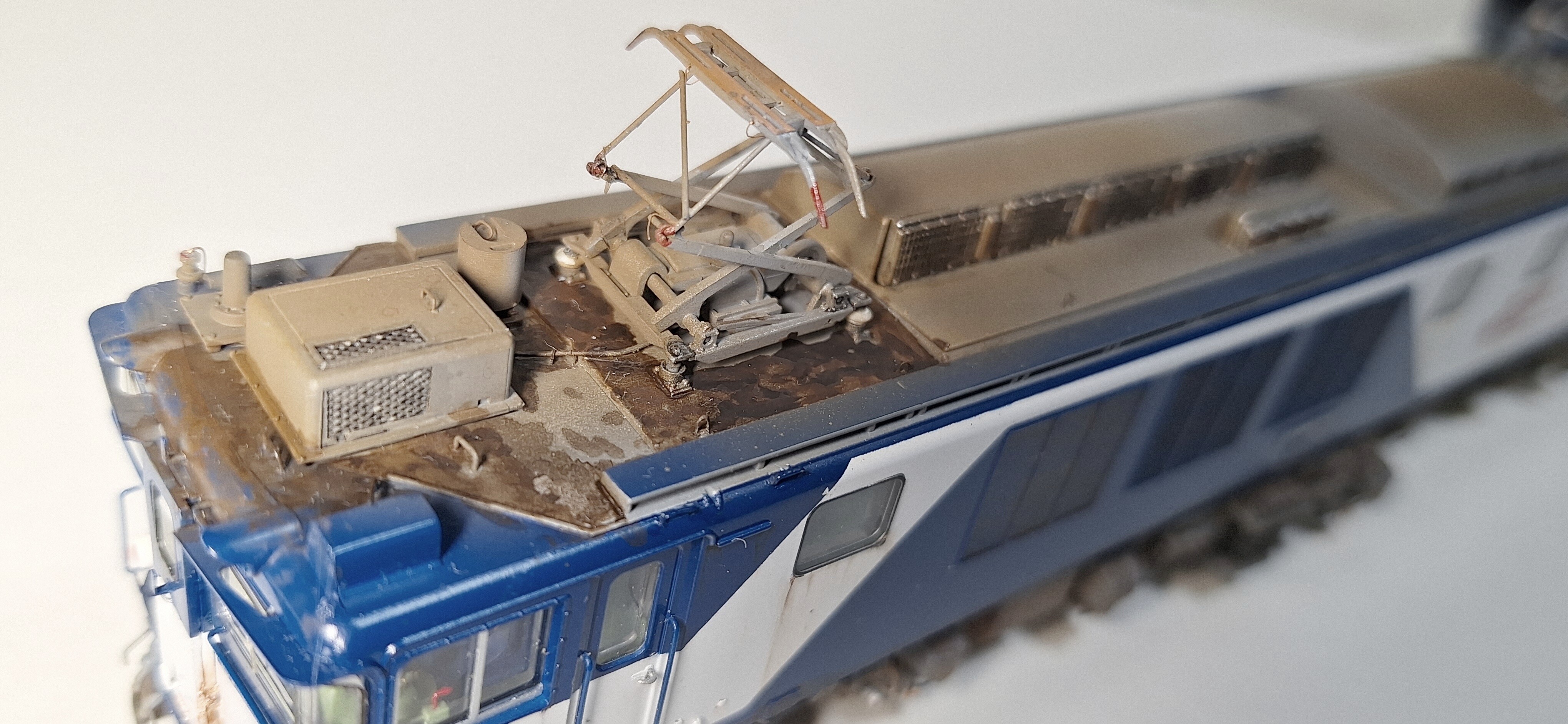 TOMIX HO-123 EF64-1000 JR貨物更新色の精密加工 その⑥完成 TOMIX HO-123 EF64-1000 JR貨物更新色の精密加工 その⑥完成