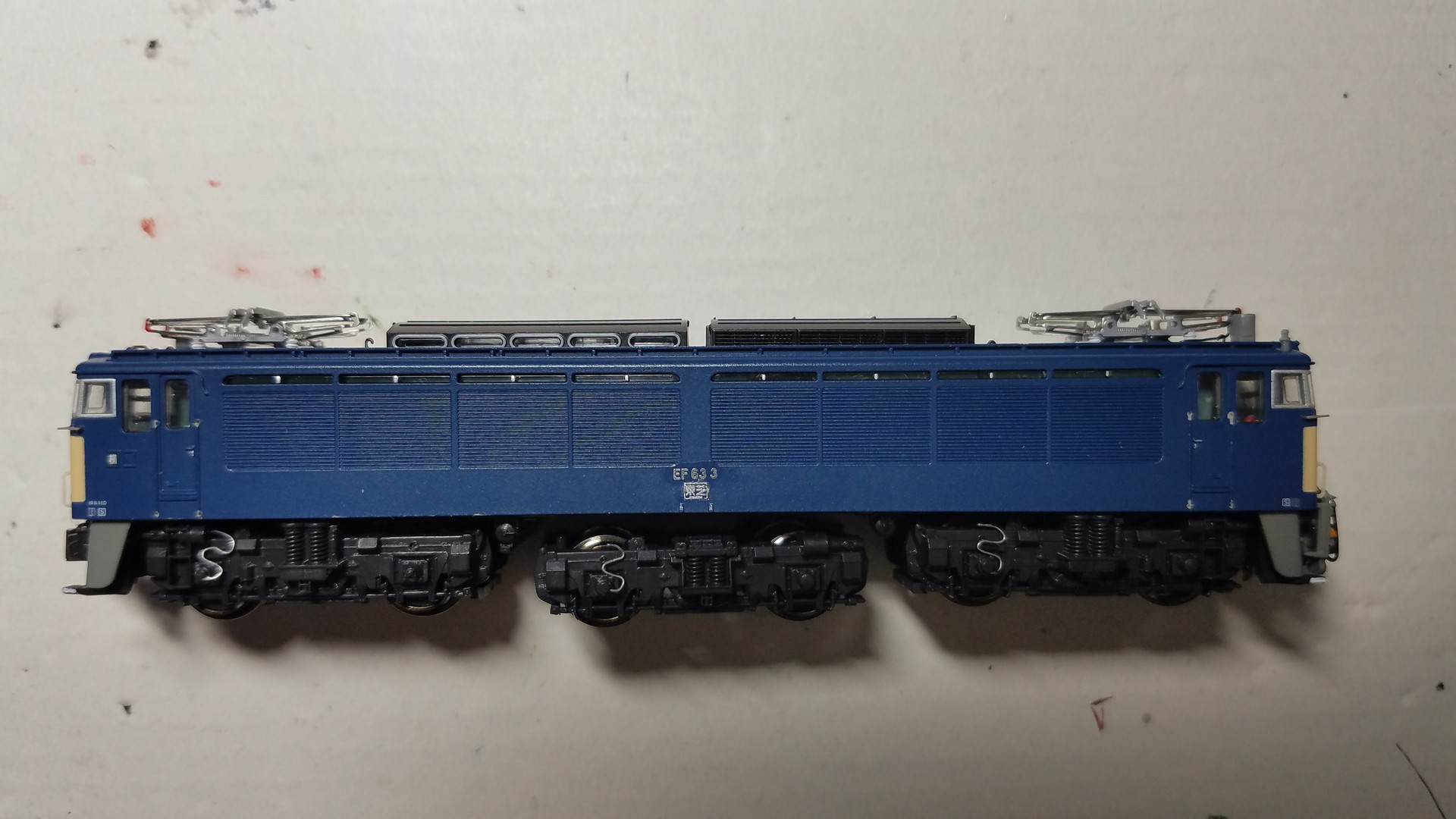 Kato3057-3 EF63 1次形の加工整備 その3 : （仮称）東北本線 岩