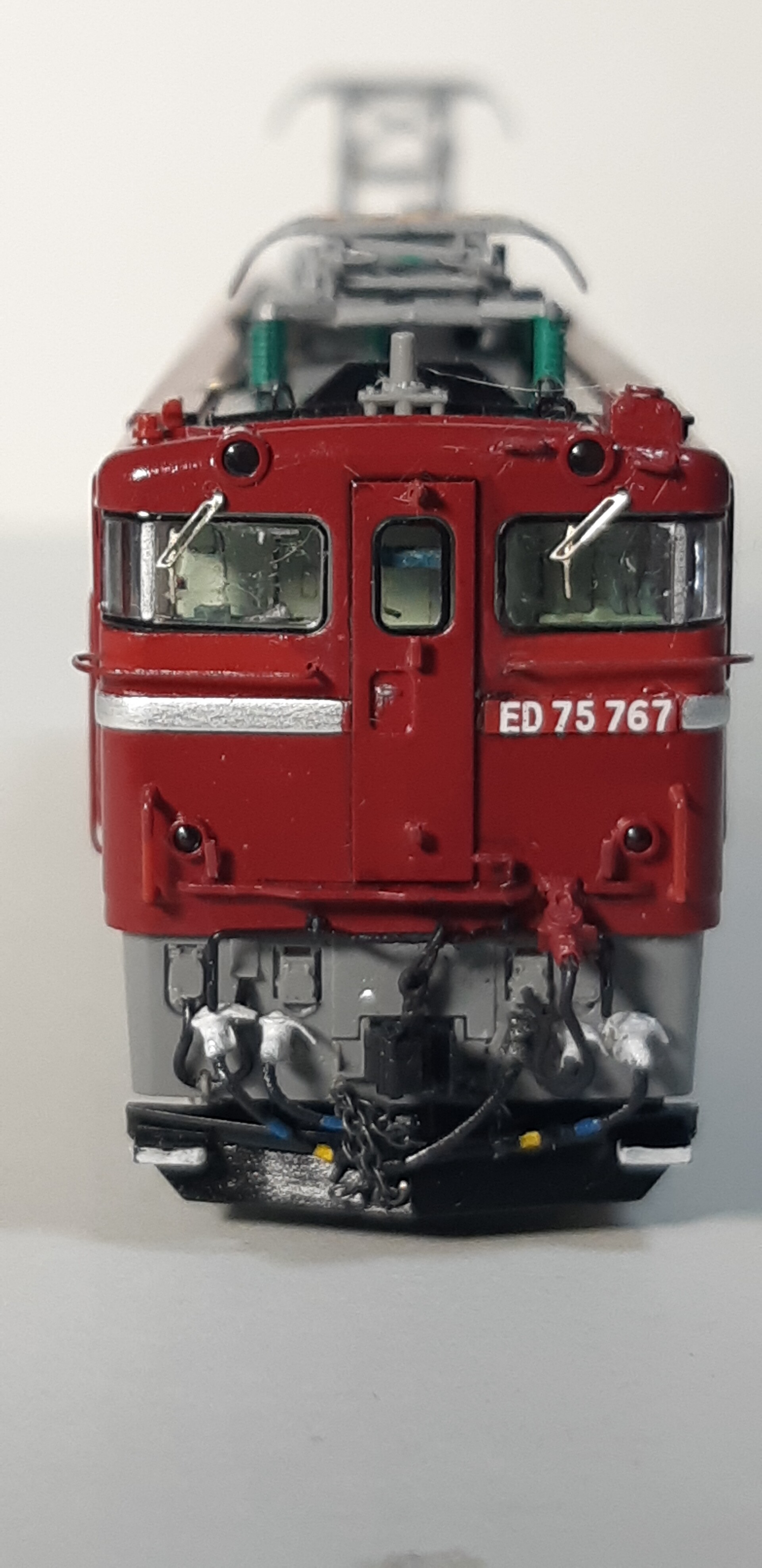 TOMIX 7157 ED75 700 後期型の精密加工整備 767号機にする その TOMIX 7157 ED75 700 後期型の精密加工整備 767号機にする その