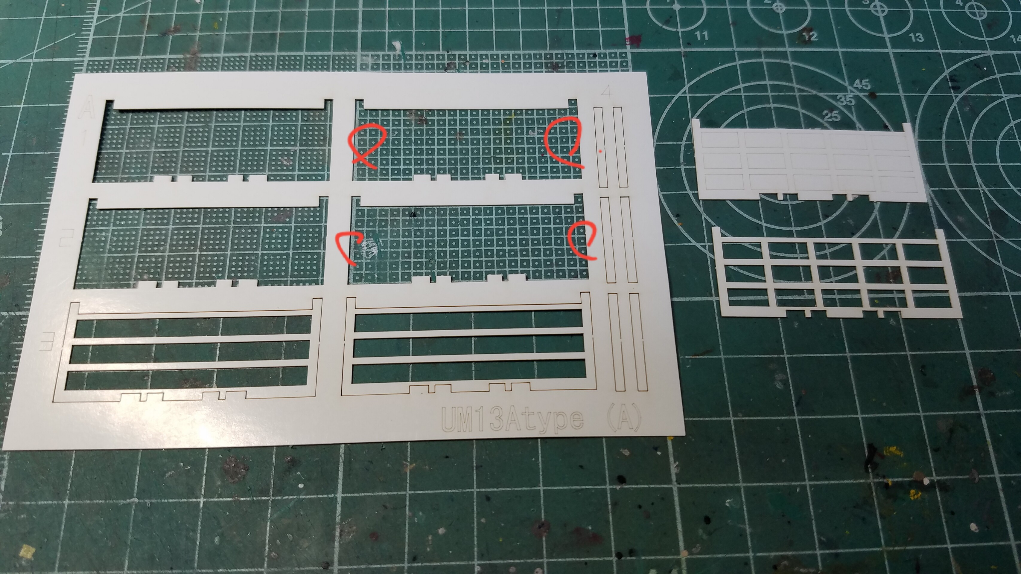 模型工房パーミルさんのUM13Aコンテナを作る : （仮称）東北本線 岩