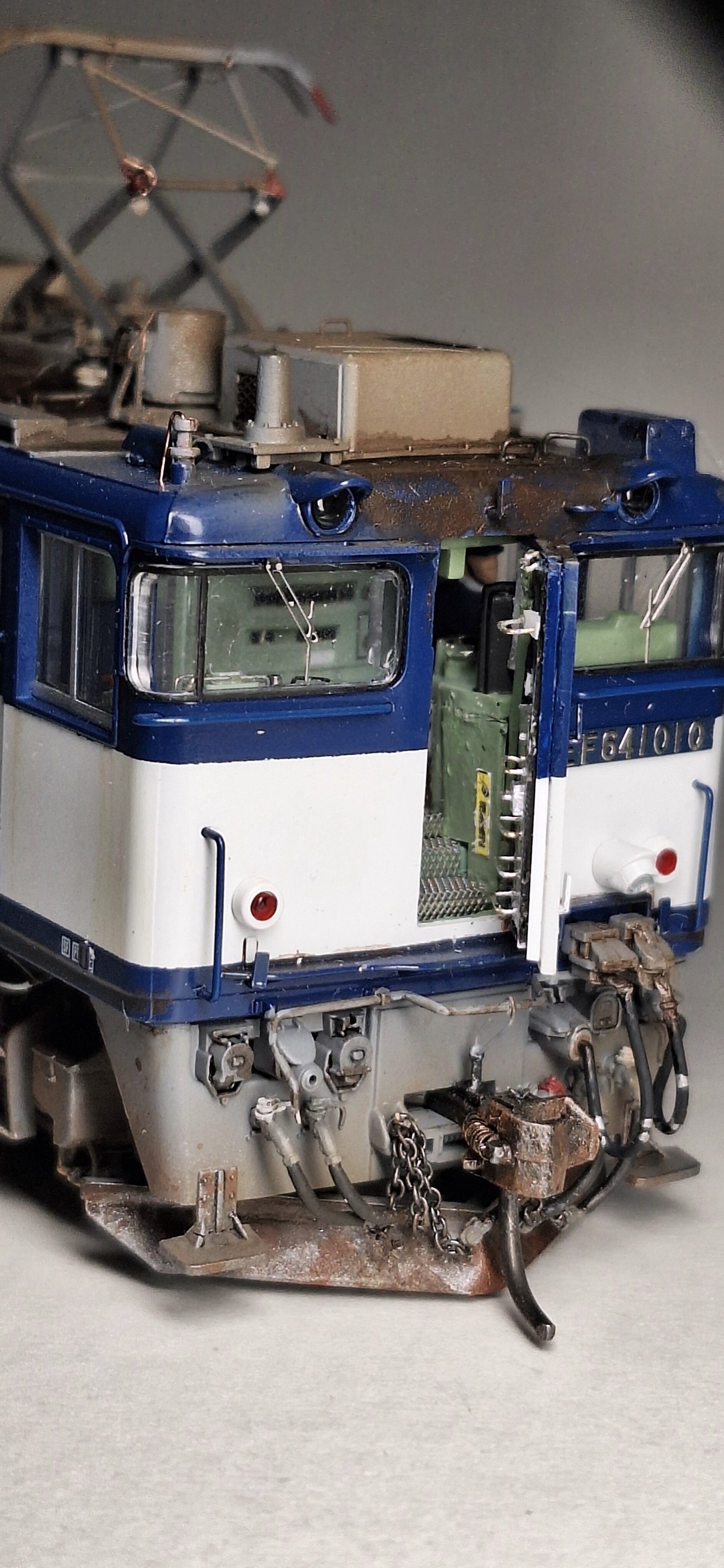 TOMIX HO-123 EF64-1000 JR貨物更新色の精密加工 その⑥完成 TOMIX HO-123 EF64-1000 JR貨物更新色の精密加工 その⑥完成