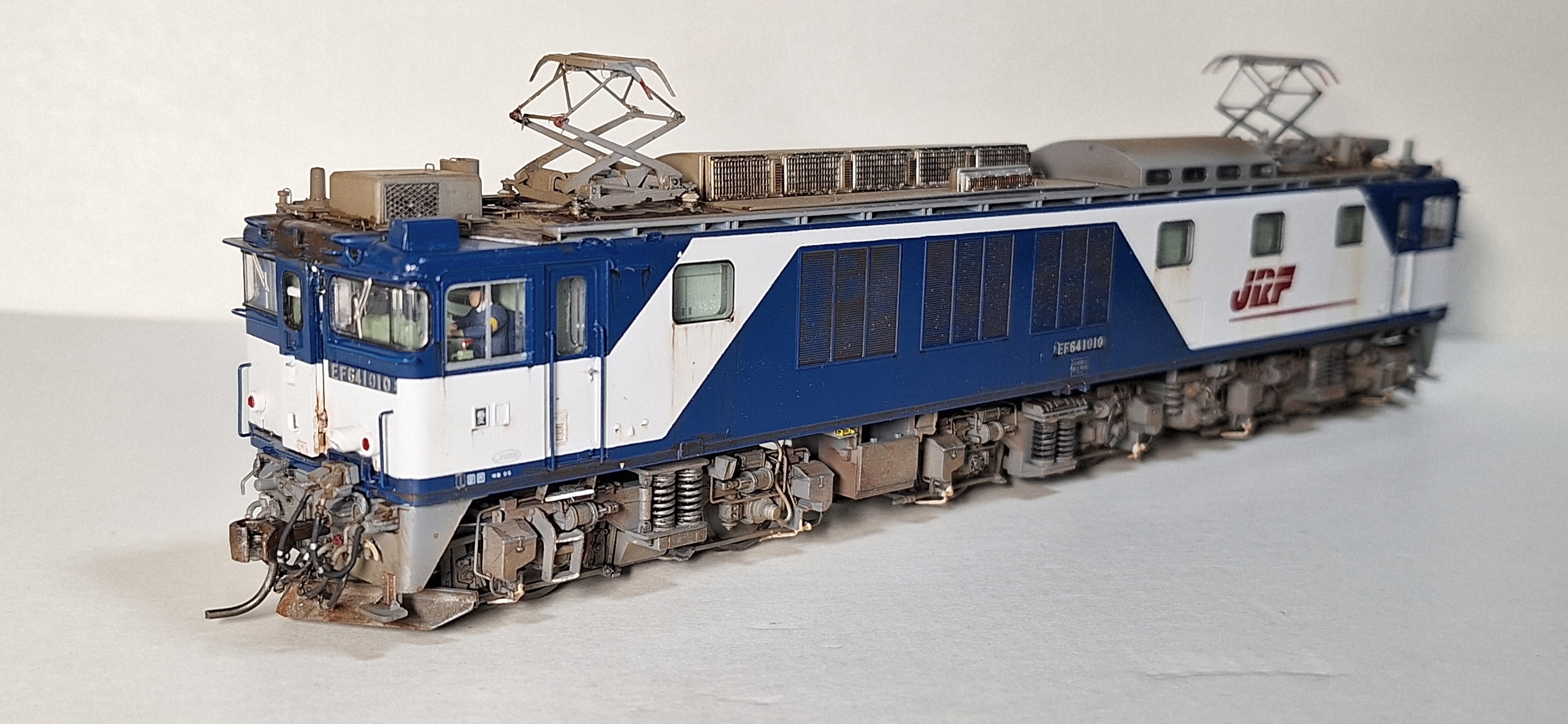 TOMIX HO-123 EF64-1000 JR貨物更新色の精密加工 その⑥完成 TOMIX HO-123 EF64-1000 JR貨物更新色の精密加工 その⑥完成