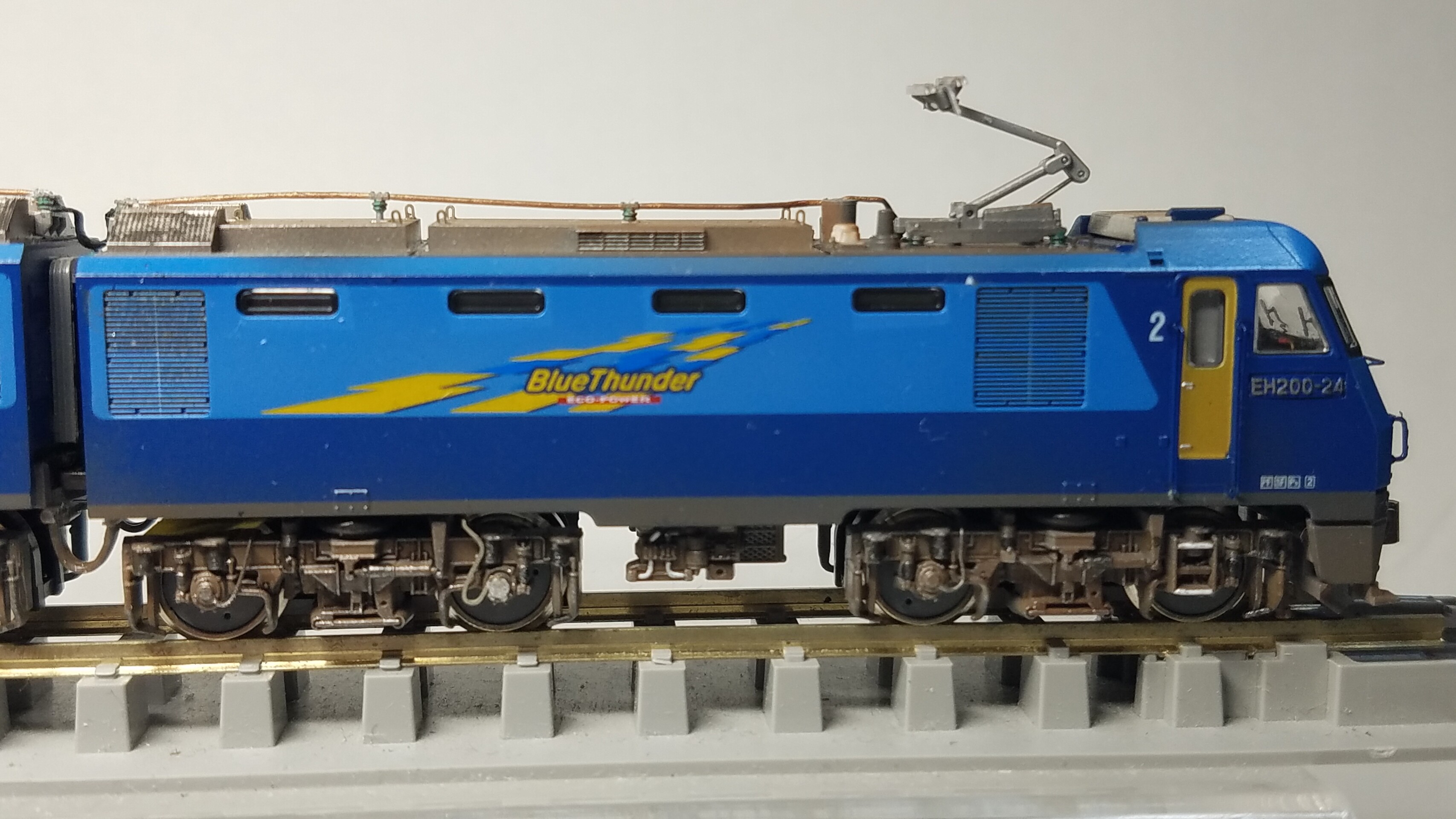 Kato 3045-1 EH200 量産形の加工整備 その④完成 : （仮称）東北本線