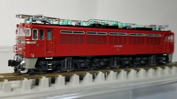 Kato 3081 EF70 1000の追加精密加工整備 その① : （仮称）東北本線 岩